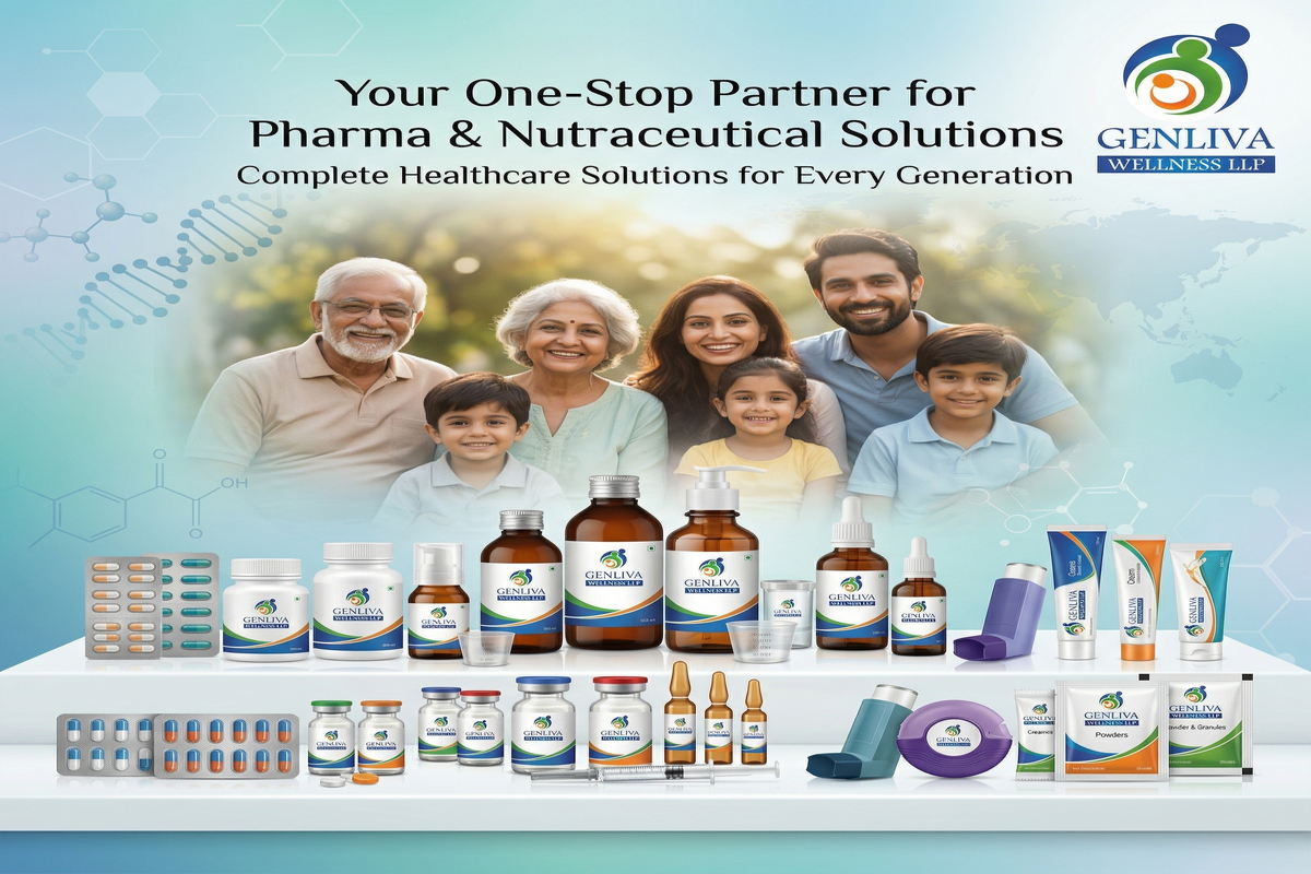 Genliva Wellness LLP – Your One-Stop Partner for Pharma & Nutraceutical Solutions